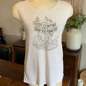 Parks Project Tank Top Cream Size Medium